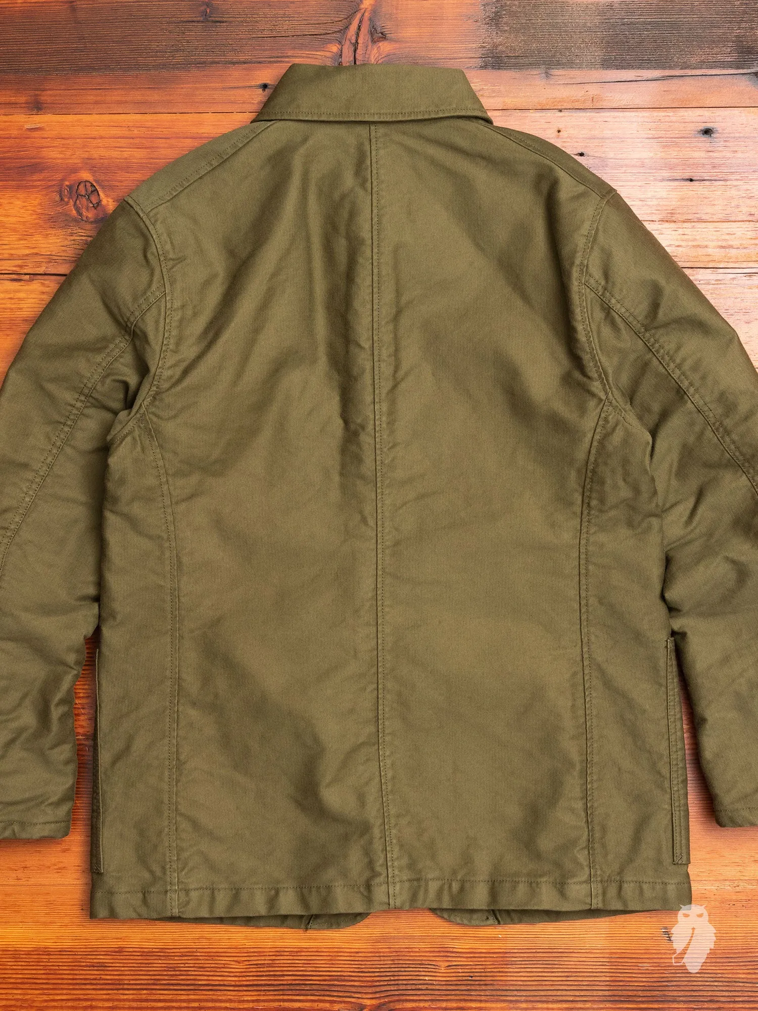 03-121 Military Coderane Coverall Jacket in Olive Drab