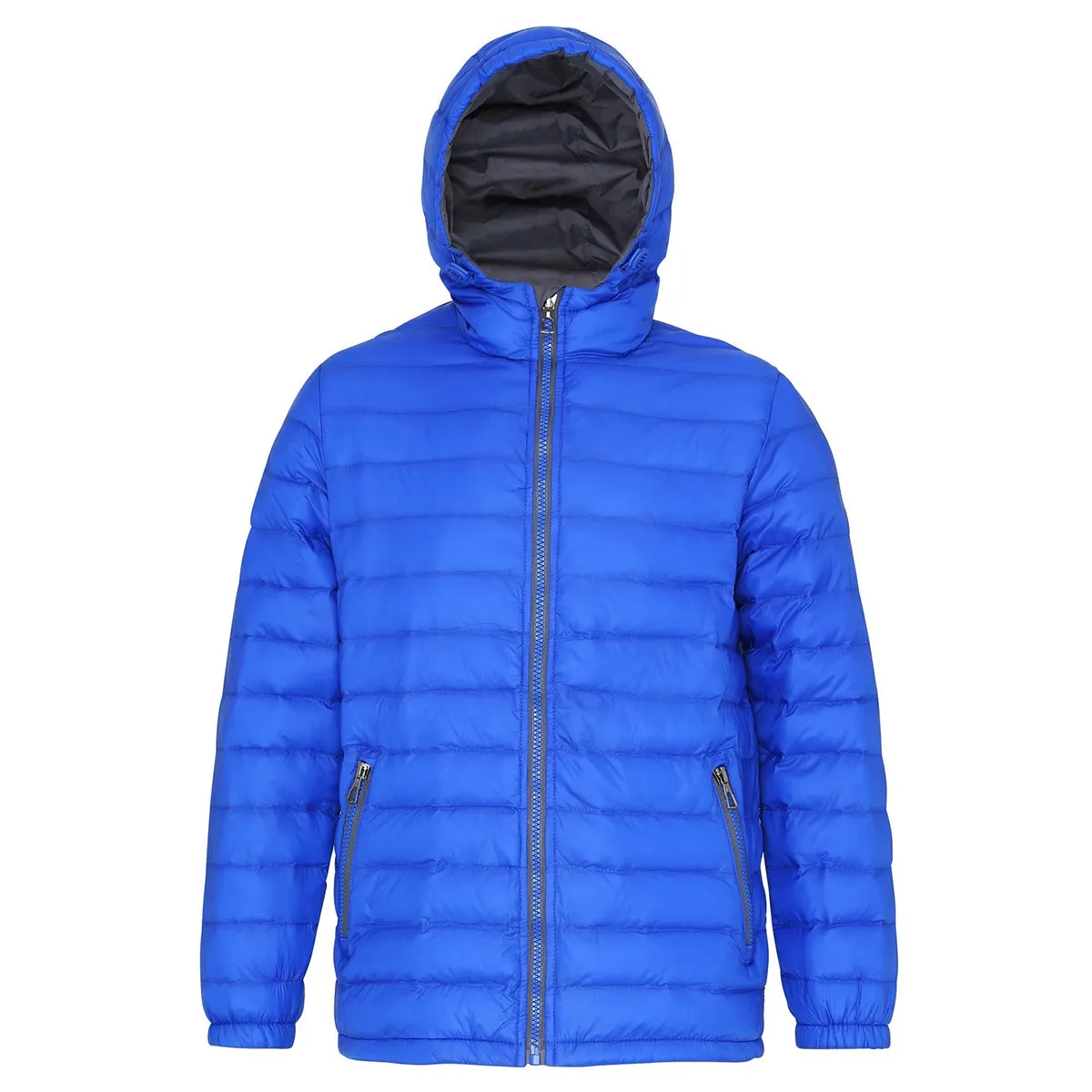 2786 Mens Hooded Water & Wind Resistant Padded Jacket