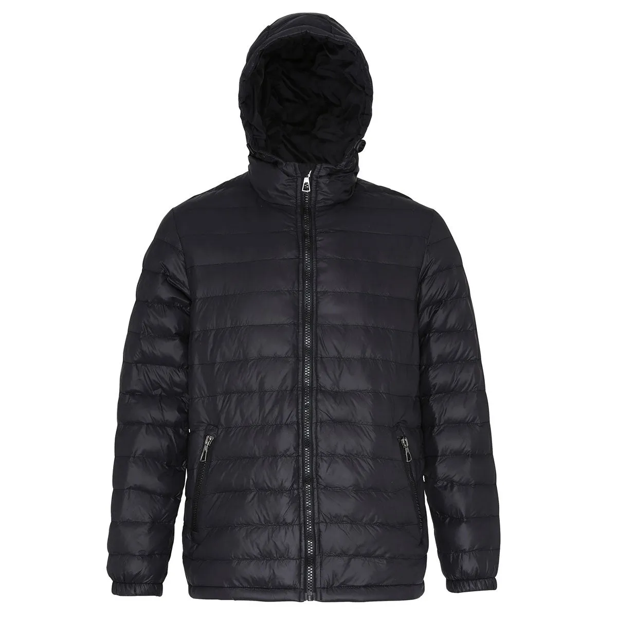 2786 Mens Hooded Water & Wind Resistant Padded Jacket