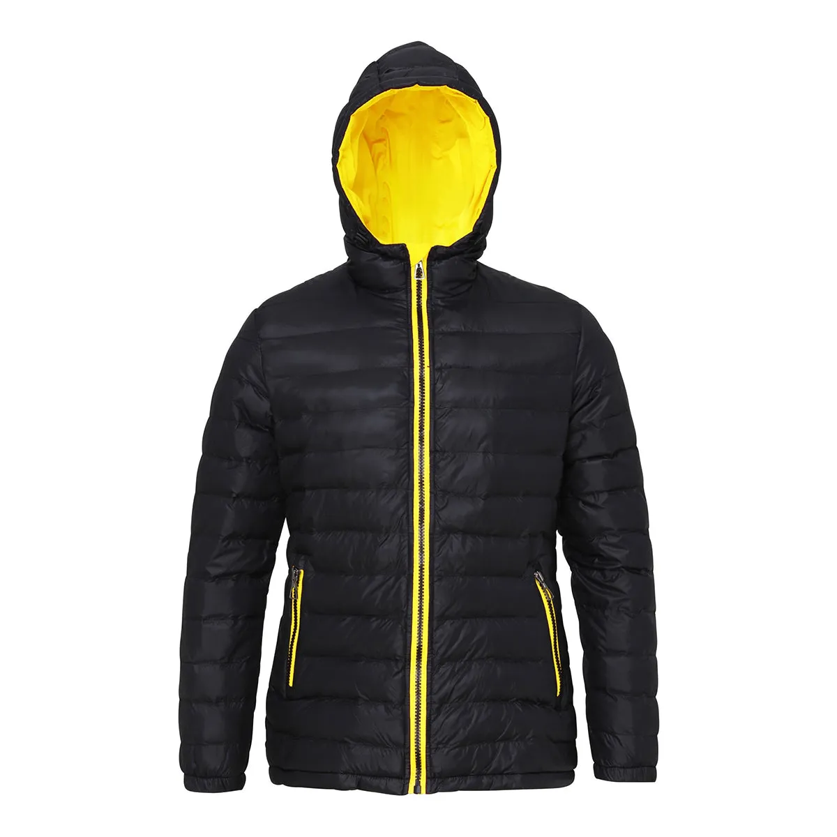 2786 Womens/Ladies Hooded Water & Wind Resistant Padded Jacket