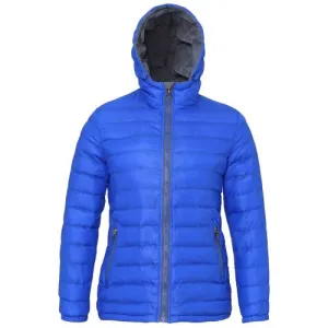 2786 Womens/Ladies Hooded Water & Wind Resistant Padded Jacket