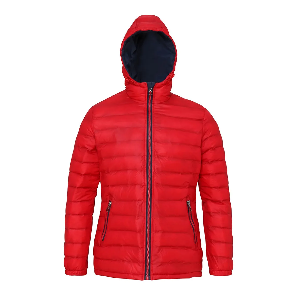 2786 Womens/Ladies Hooded Water & Wind Resistant Padded Jacket