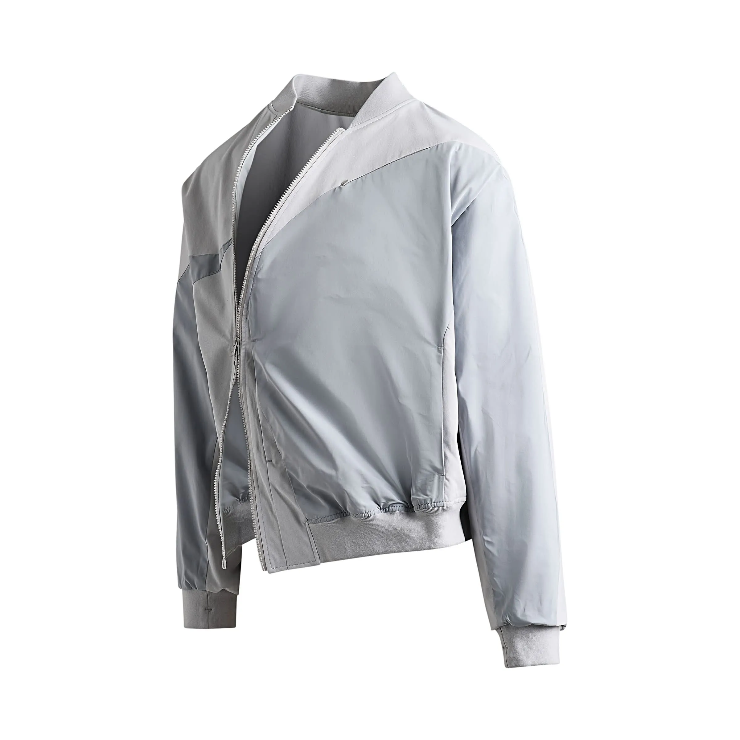 6.0 Bomber Jacket (Center) in Grey Blue