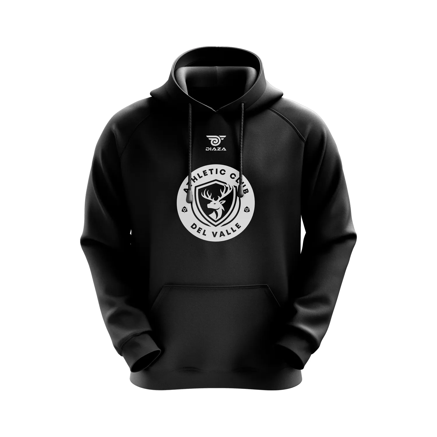 AC Valle Home Regular Hoodie Black