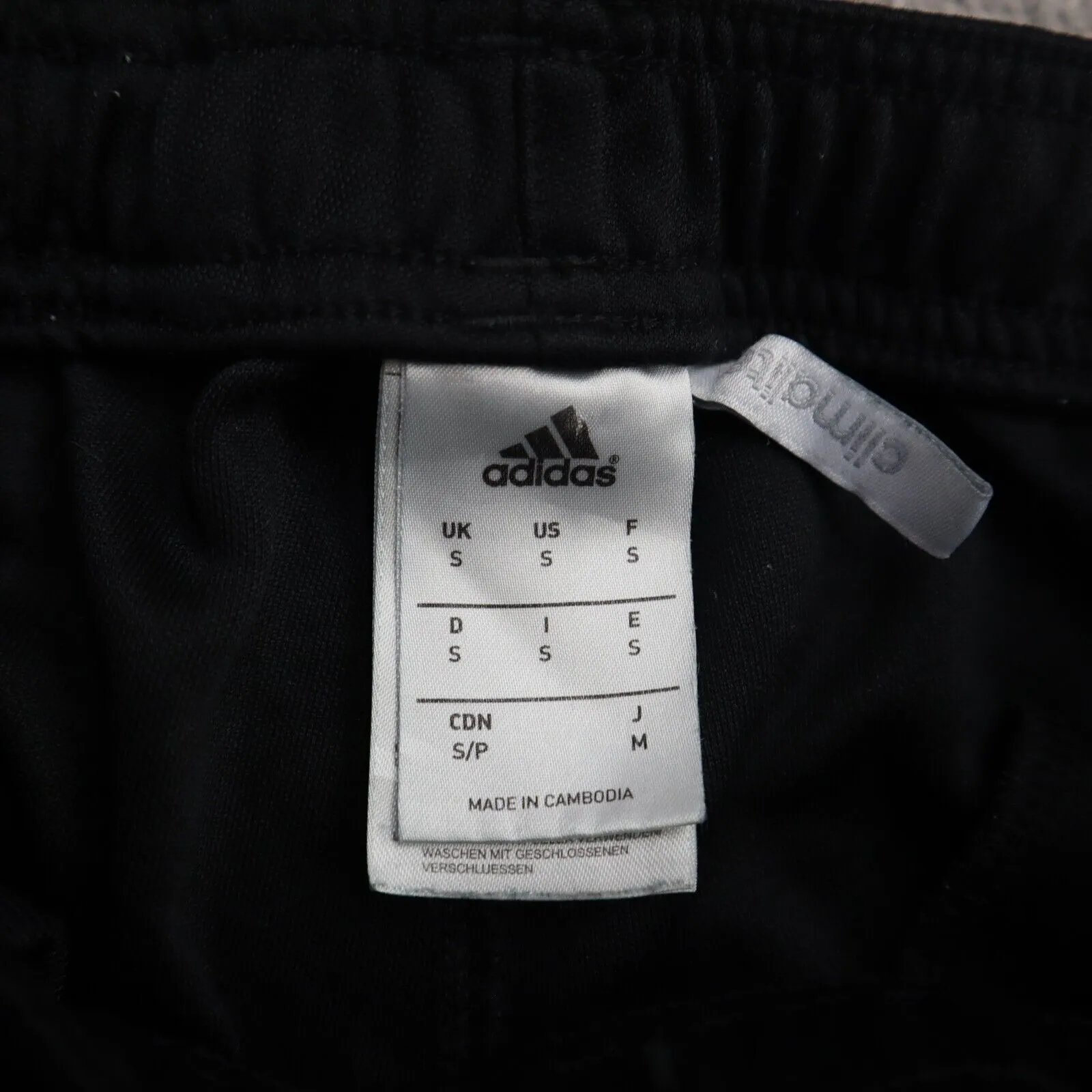 Adidas Climalite Womens Dress Pants Mid Rise Slash Pockets Black Size Small