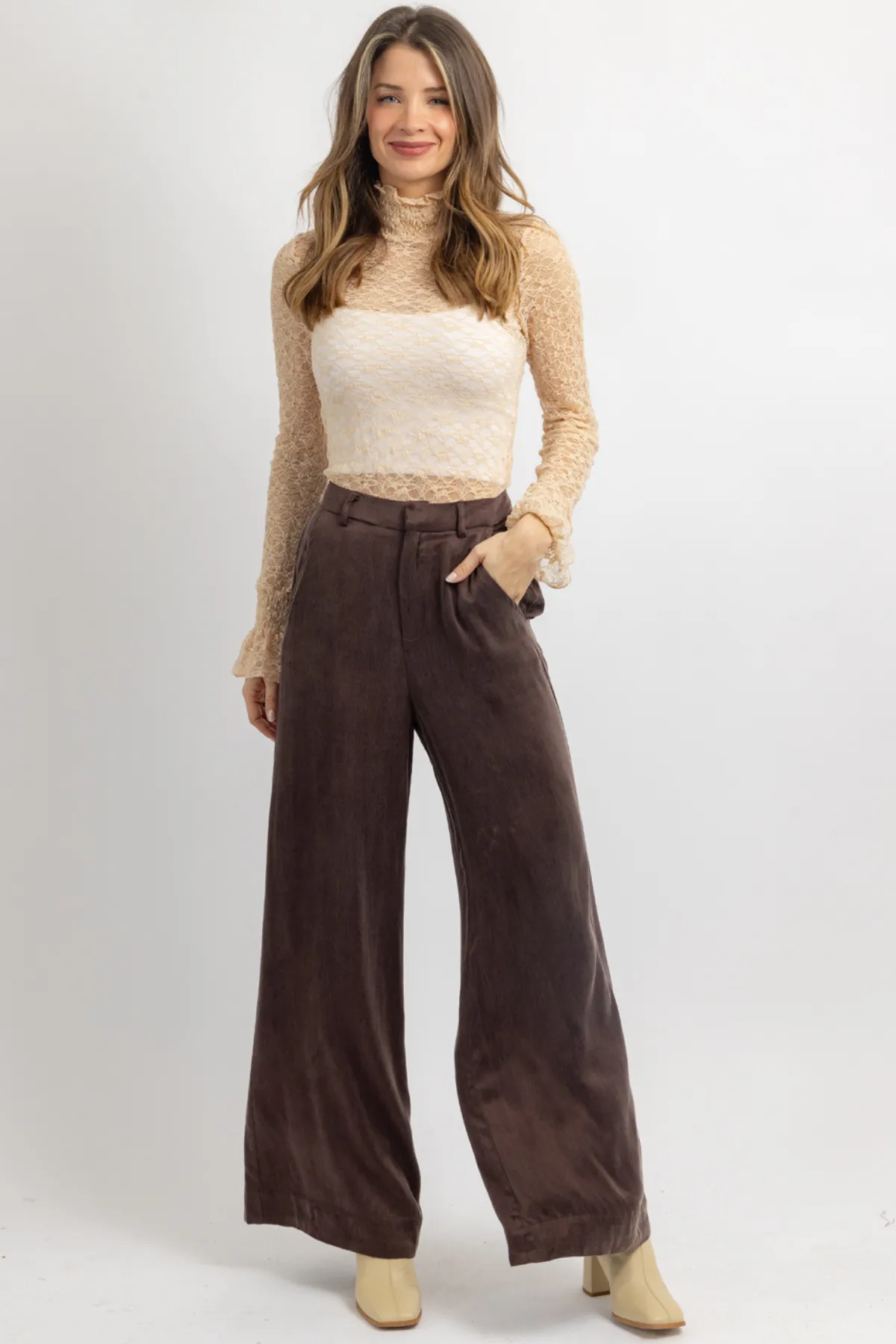 ALEXI ASH BROWN PANTS