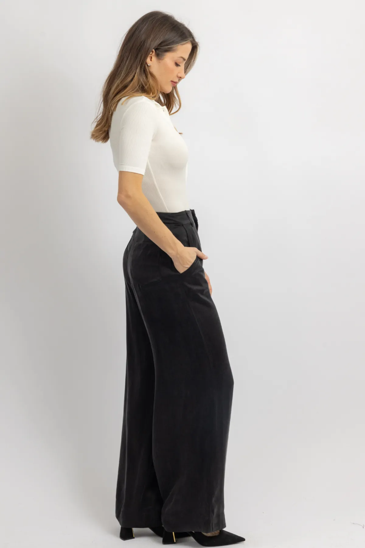 ALEXI MIDNIGHT BLACK PANTS