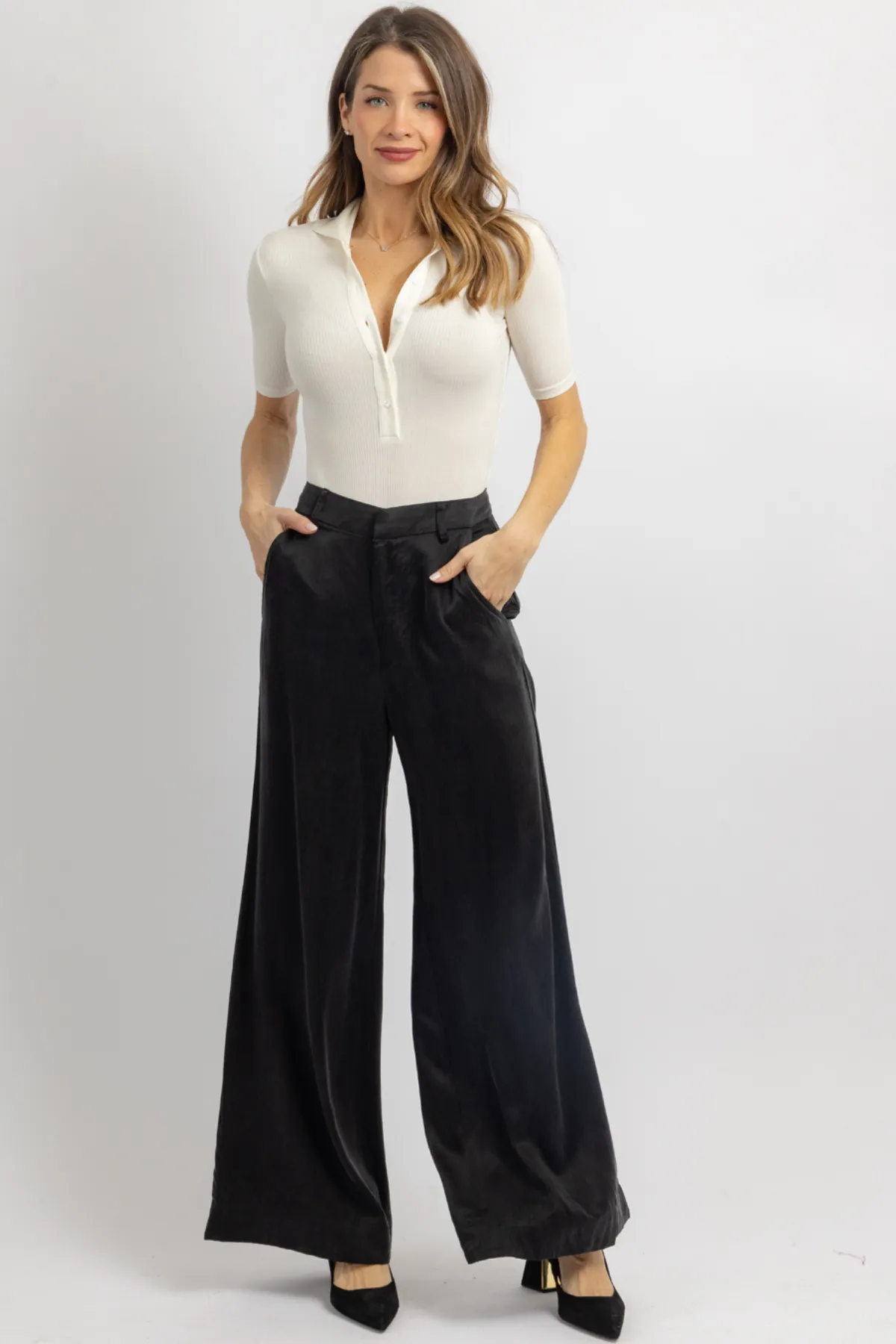 ALEXI MIDNIGHT BLACK PANTS