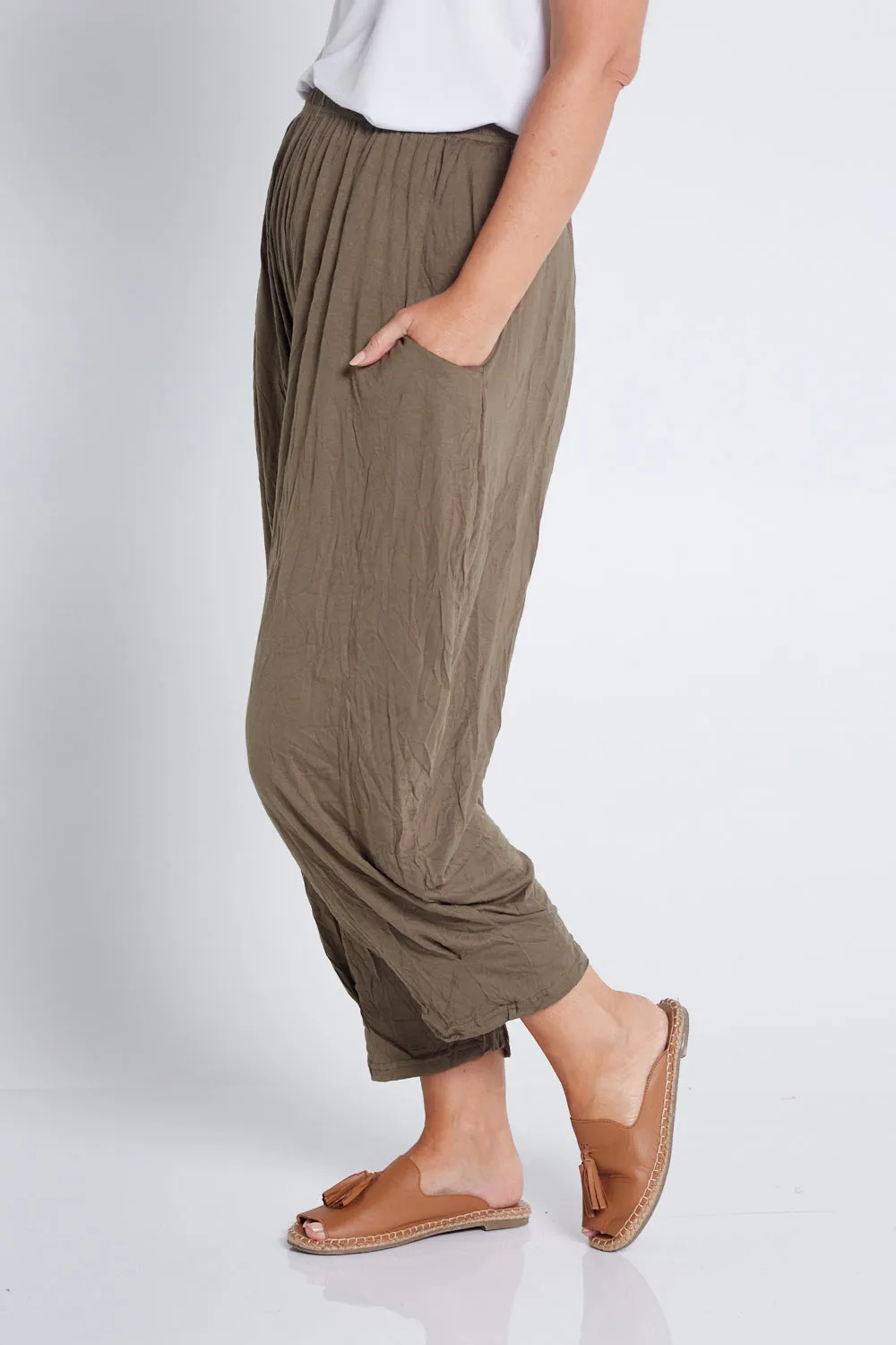 Alisha Pants - Khaki