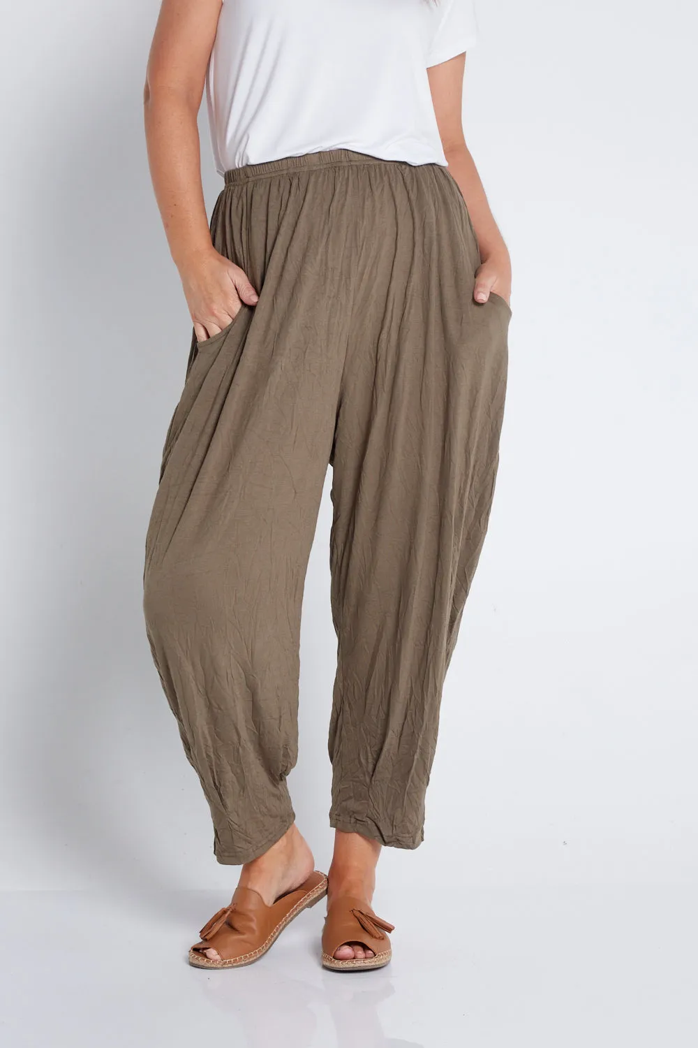 Alisha Pants - Khaki