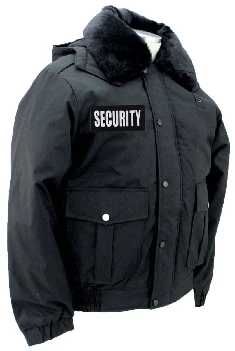 All Season Deluxe Bomber Jacket with Reflective Security ID