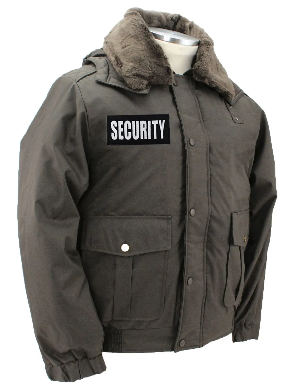 All Season Deluxe Bomber Jacket with Reflective Security ID