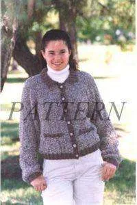 Alpaca Boucle Bomber Jacket Pattern