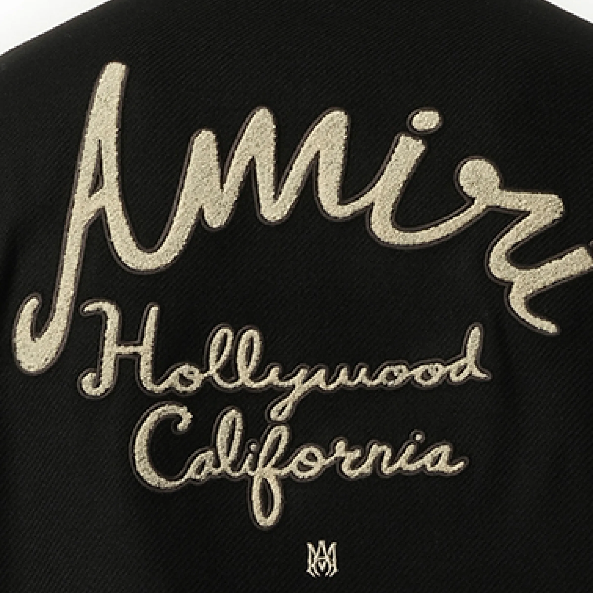 Amiri Hollywood Bomber Jacket in Black