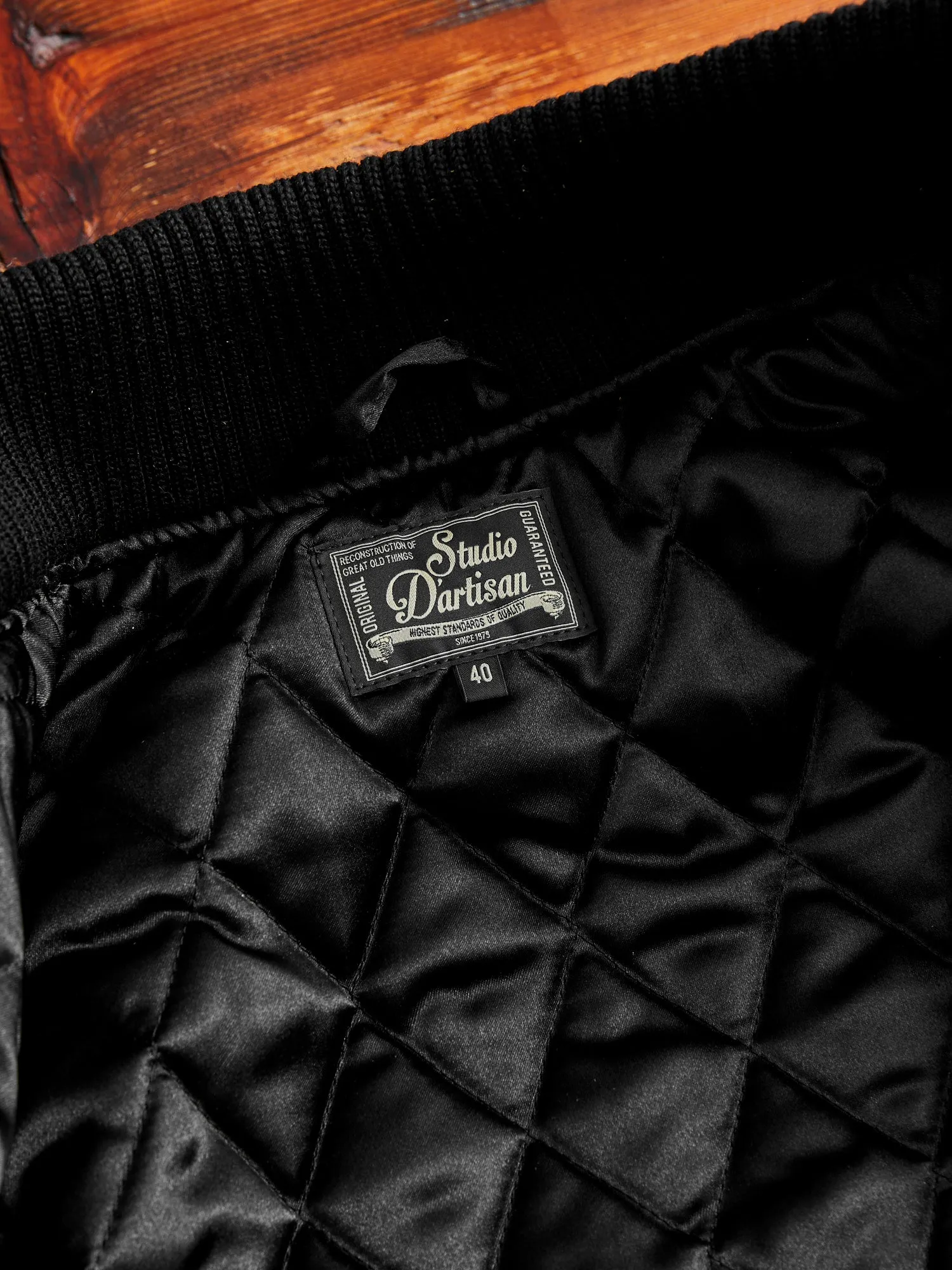 Anniversary Stadium Jacket in Black