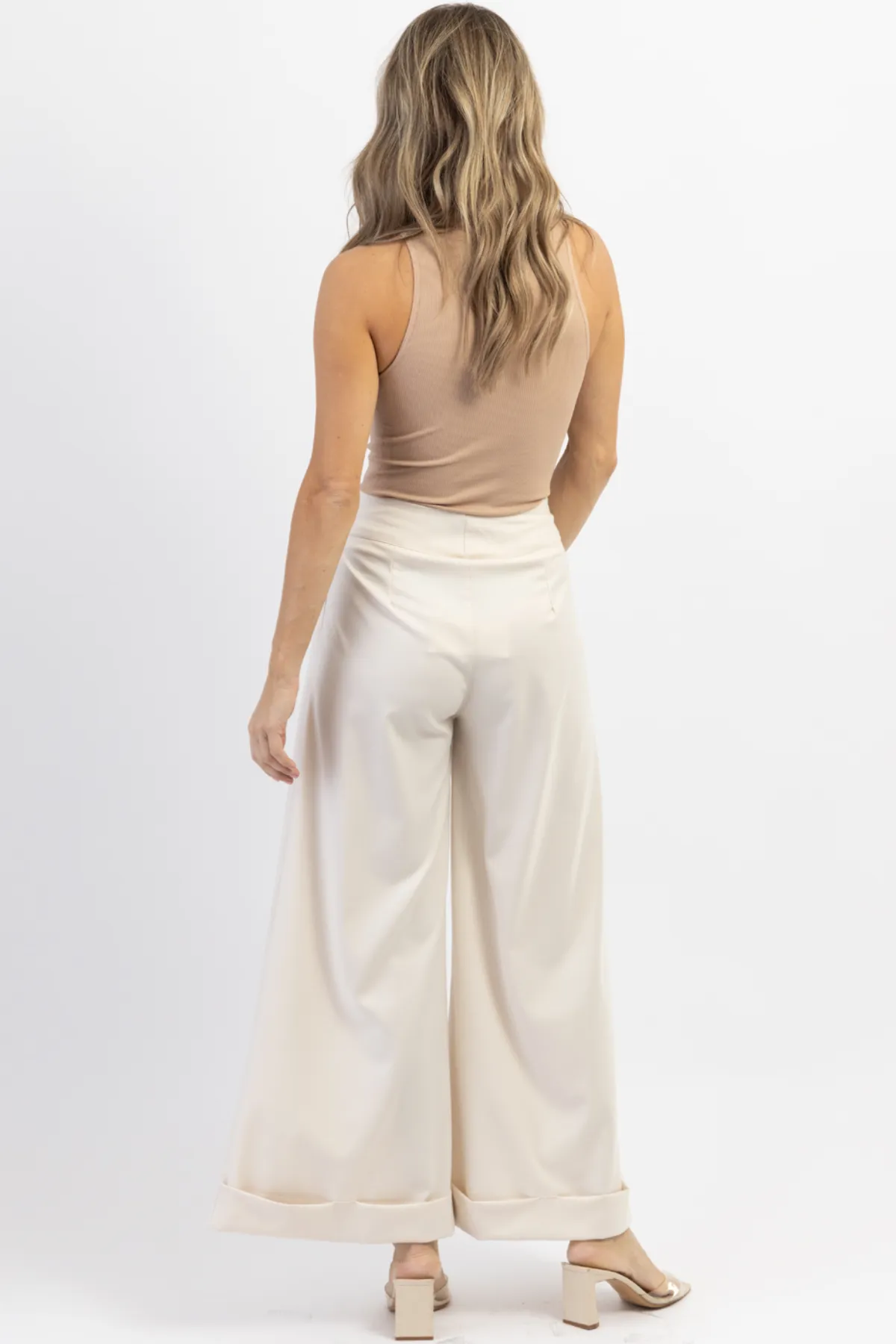 ART COLLECTOR WIDE LEG TROUSER