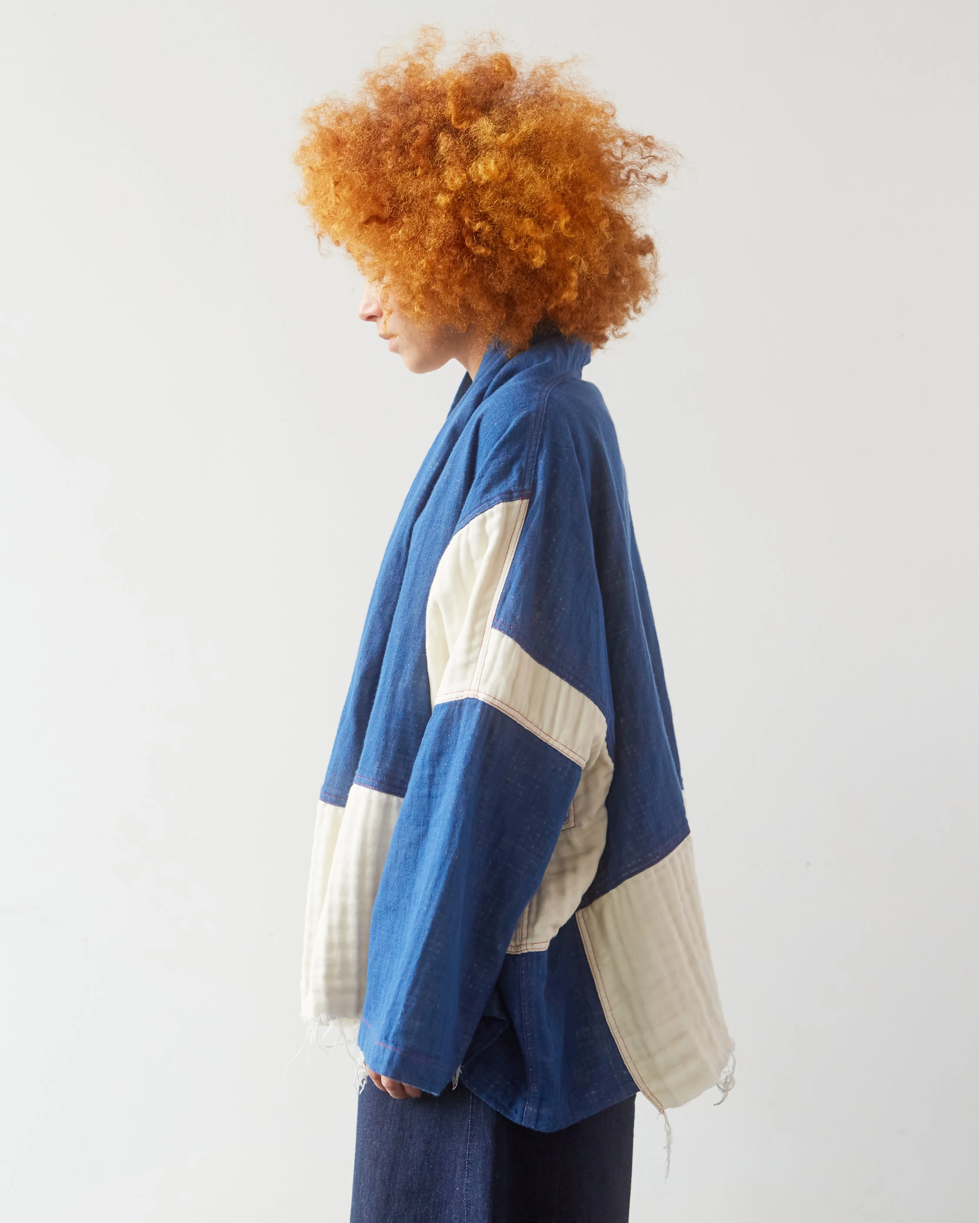 Atelier Delphine Kimono Gauze Jacket, Denim