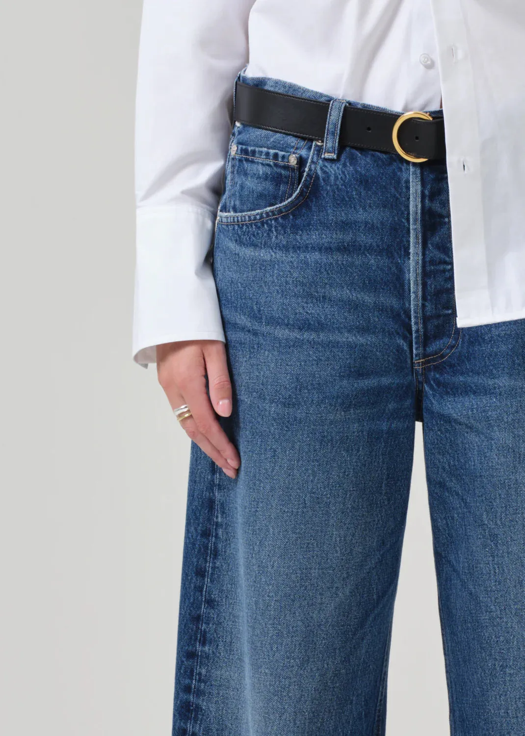 Ayla Baggy Jeans in Claremont