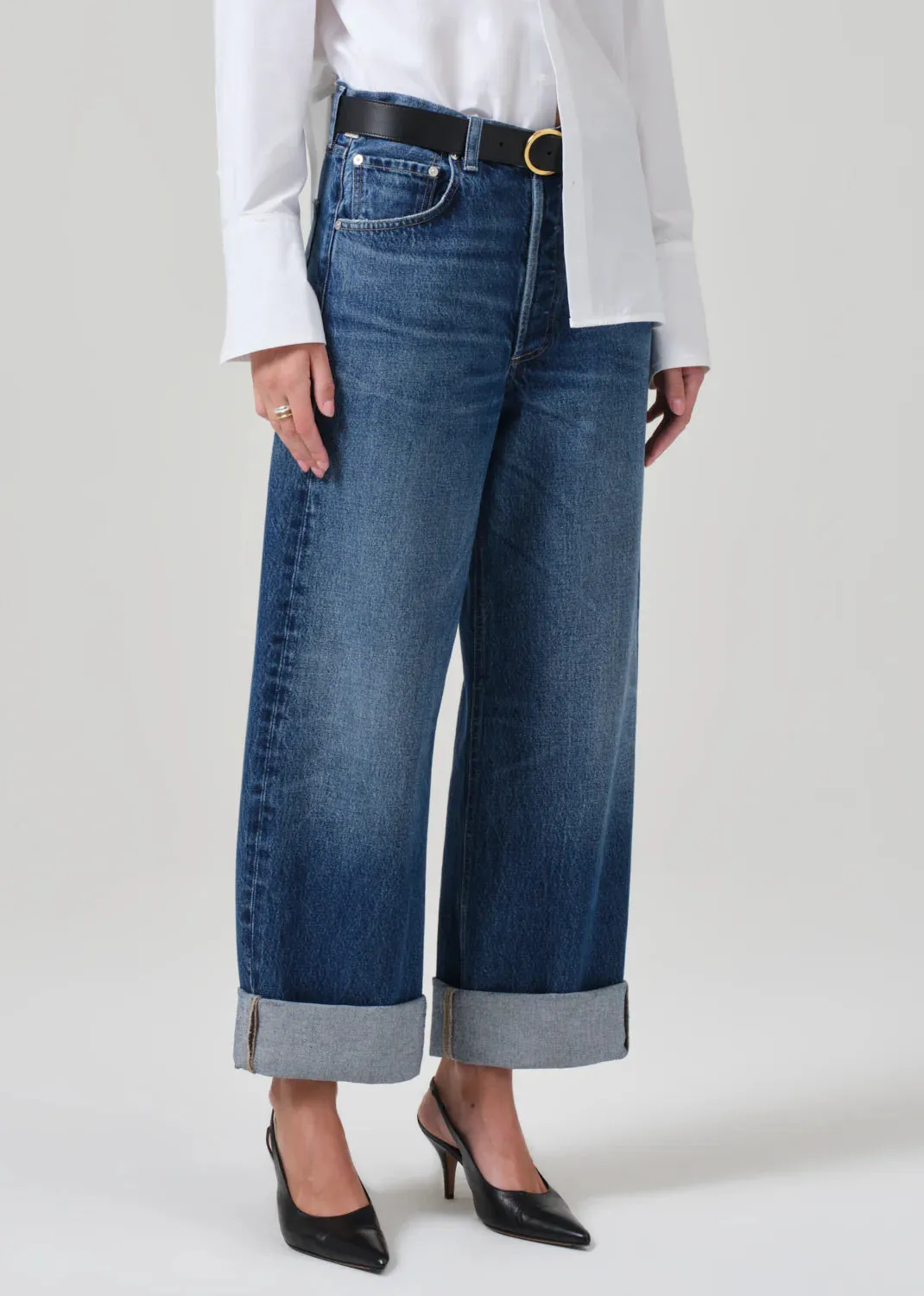 Ayla Baggy Jeans in Claremont