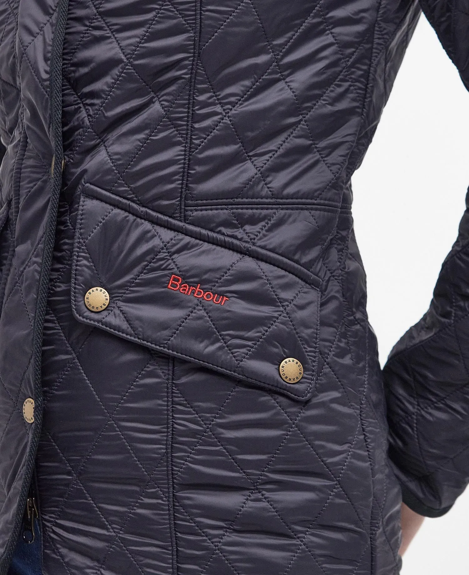 Barbour Cavalry Polarquilt Jacket Navy