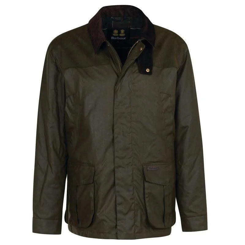 Barbour Findon Mens Wax Jacket - Archive Olive