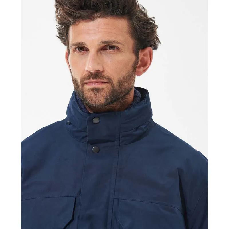 Barbour Malcolm Mens Waterproof Jacket - Navy