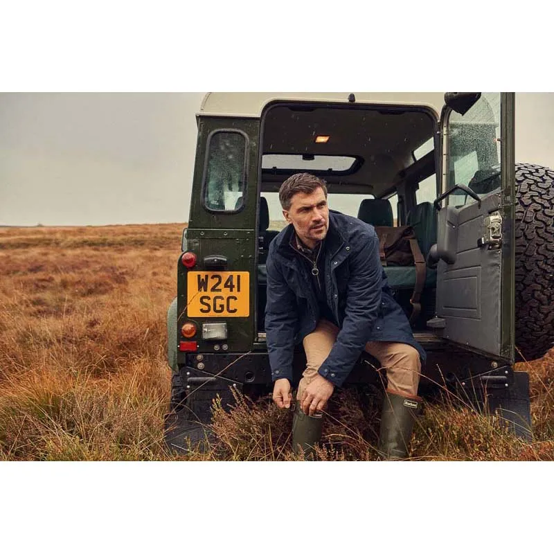 Barbour Malcolm Mens Waterproof Jacket - Navy