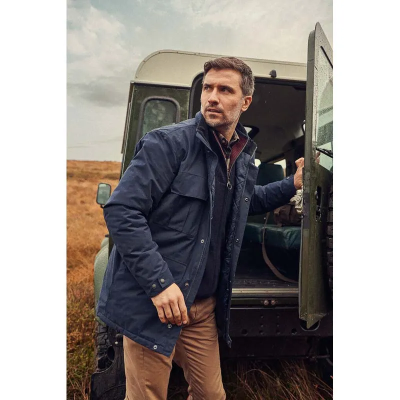 Barbour Malcolm Mens Waterproof Jacket - Navy