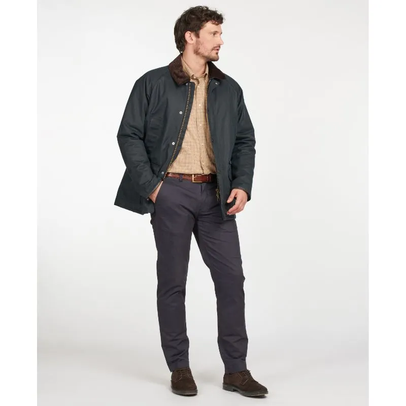 Barbour Stratford 8oz Mens Wax Jacket - Navy