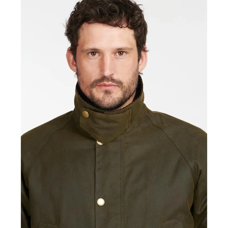 Barbour Stratford 8oz Mens Wax Jacket - Olive