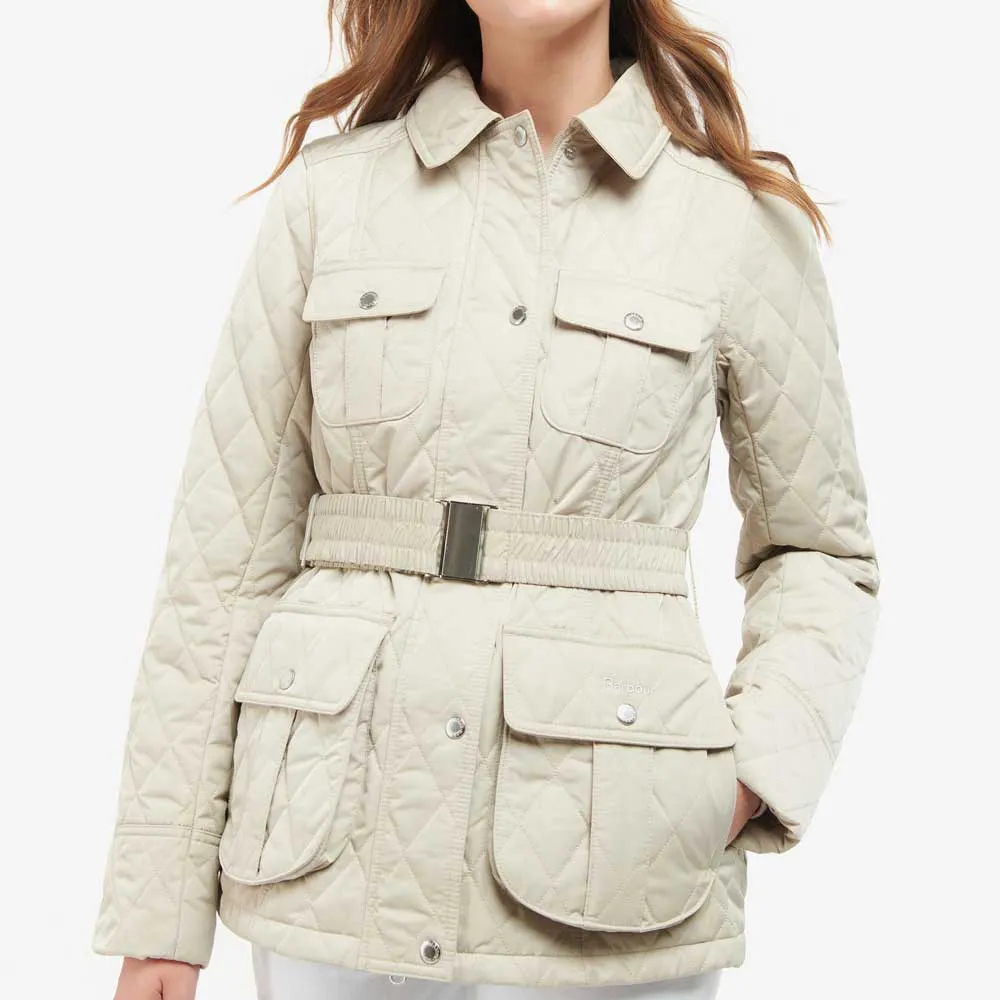 Barbour Women’s Belted Defense Quilted Jacket