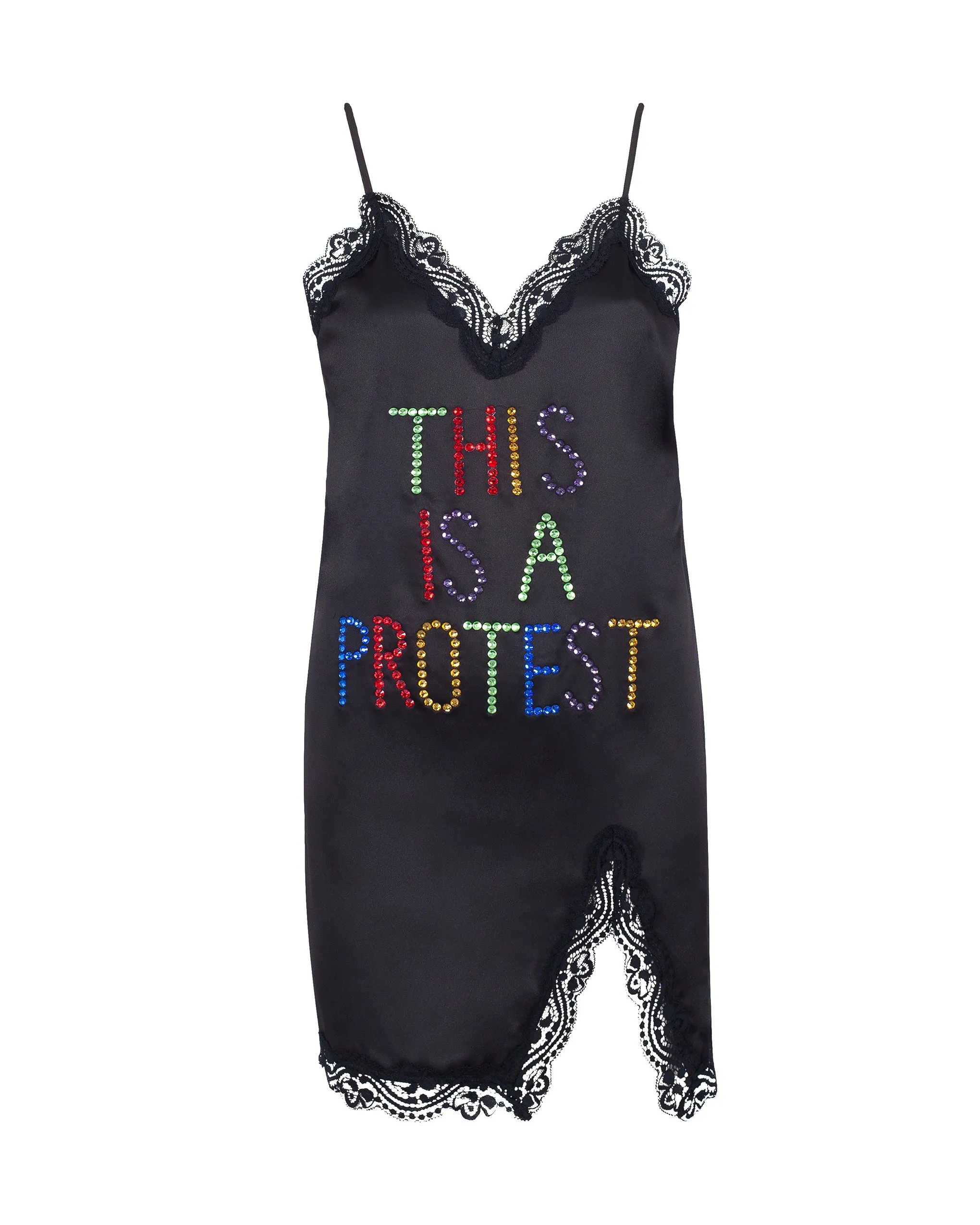 BB x Ashish This Is A Protest Chemise