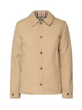 Beige Reversible Quilted Jacket