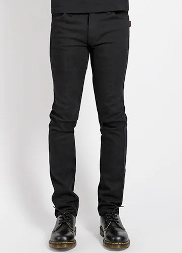 Black Stretch Denim "Trash" Jeans by Tripp NYC