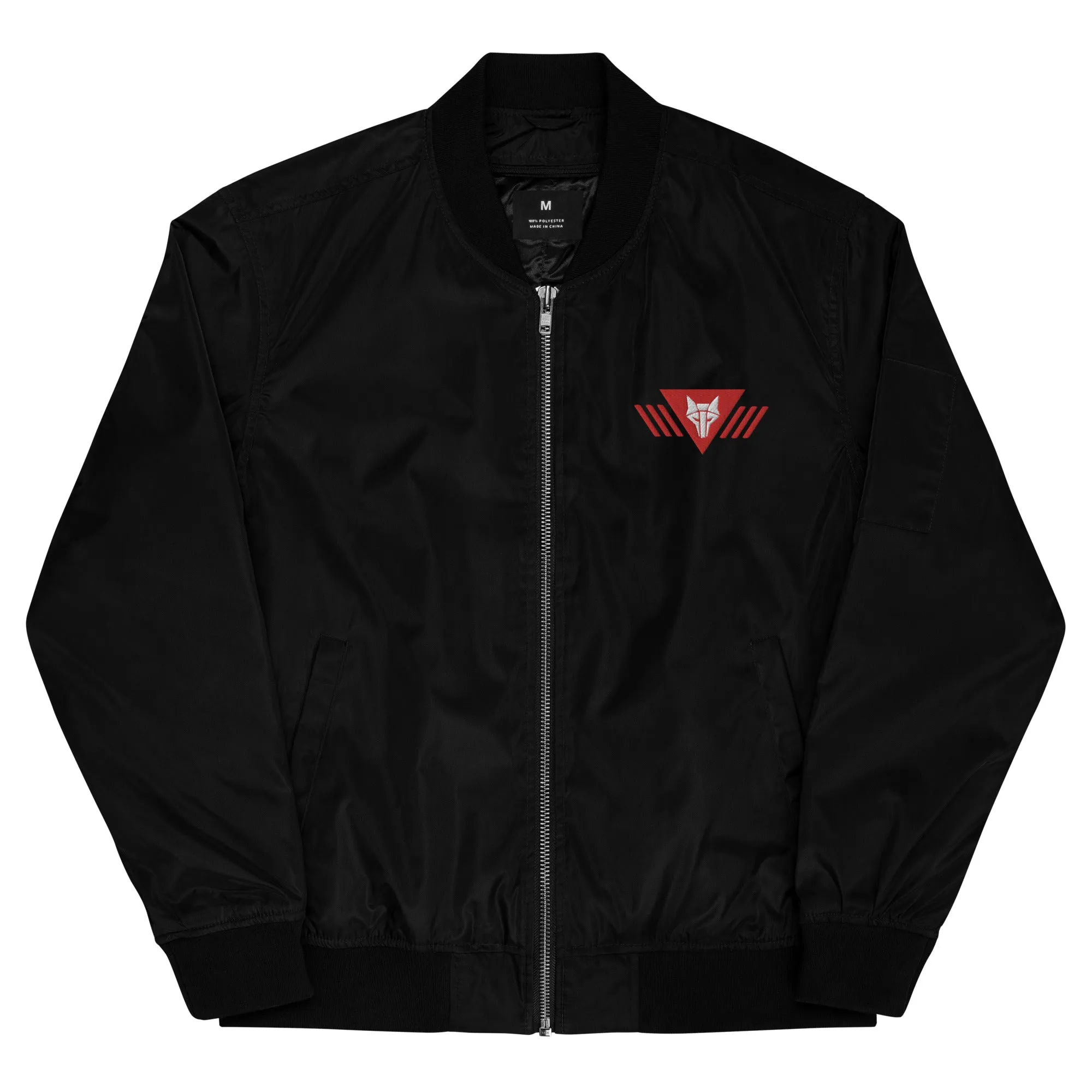 Bomber Howler Embroidered Jacket (Space Black)