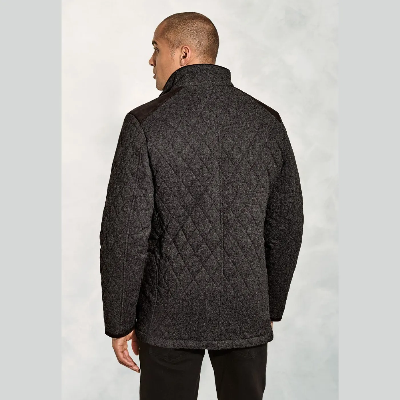 Brook Taverner "Hampson Melange" Quilted Jacket