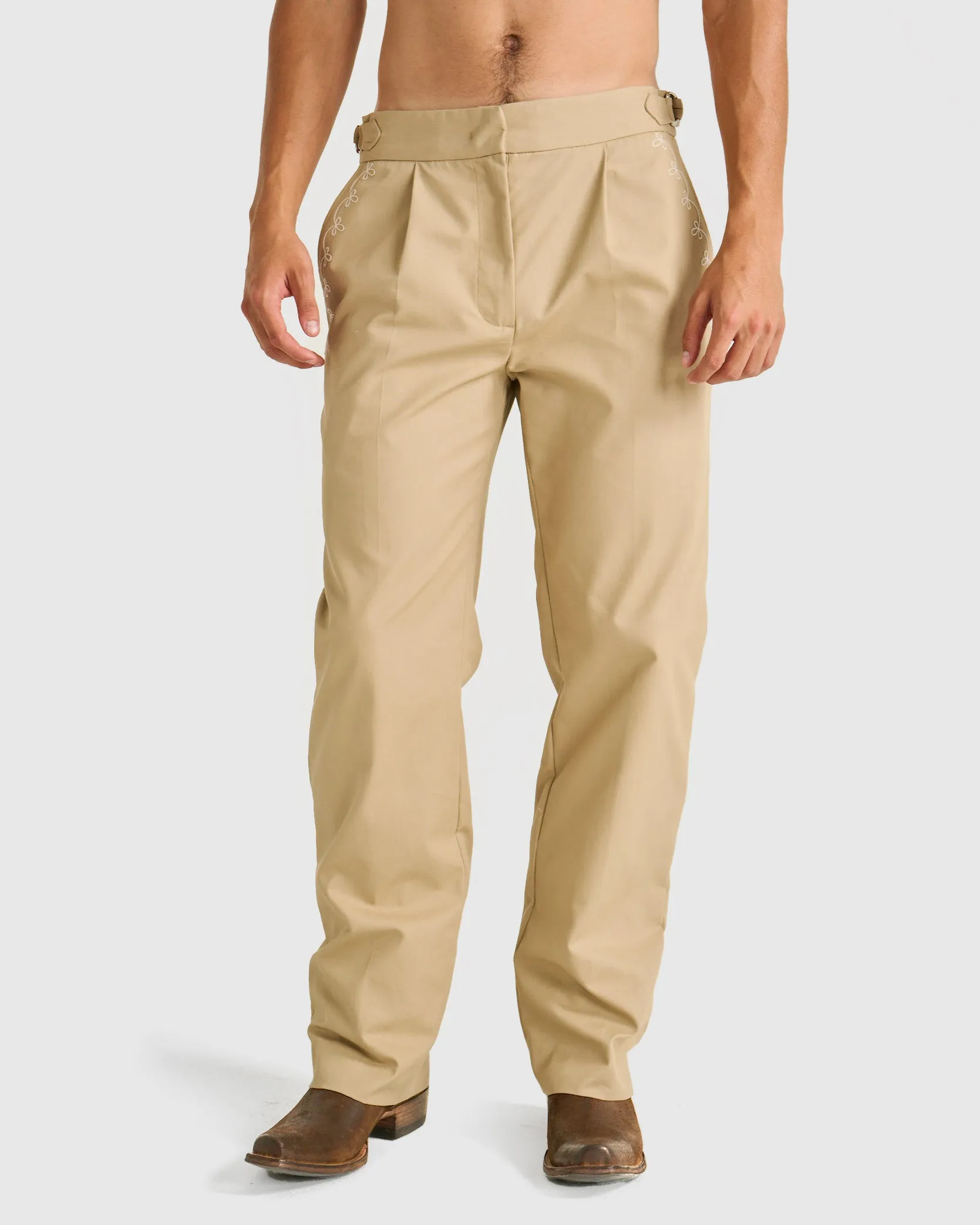 Charro Trouser (Tan)