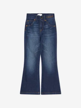 Chloé Girls Denim Jeans in Blue