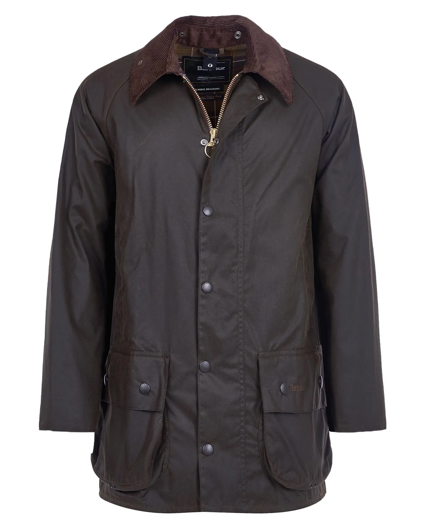 Classic Beaufort Wax Jacket - Olive