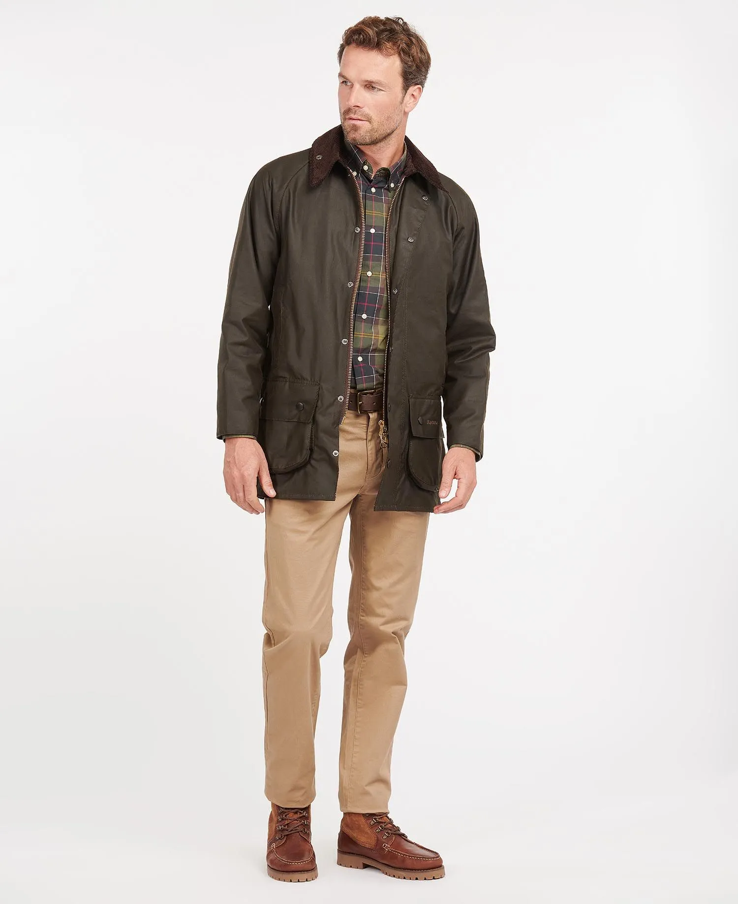 Classic Beaufort Wax Jacket - Olive