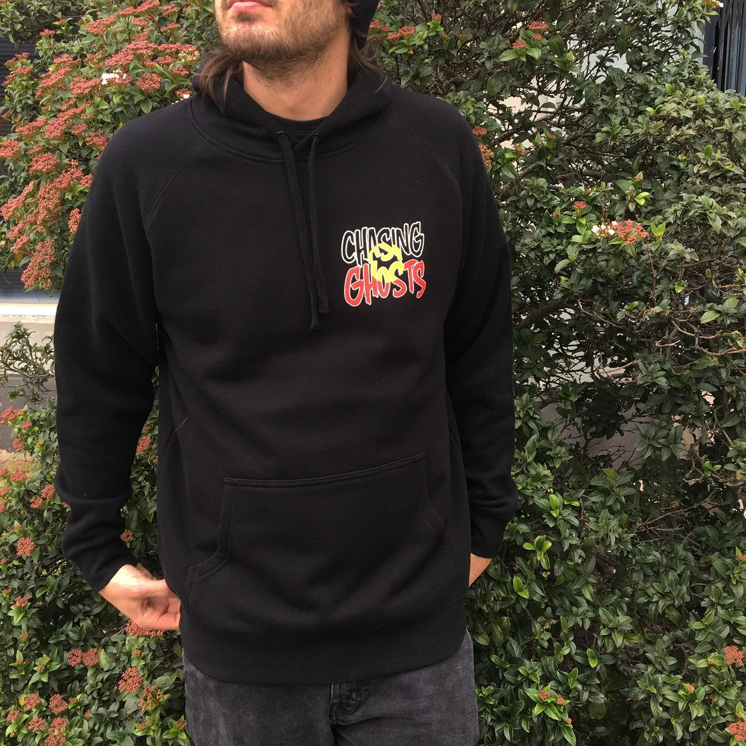 Colour Logo Hoodie (Black)