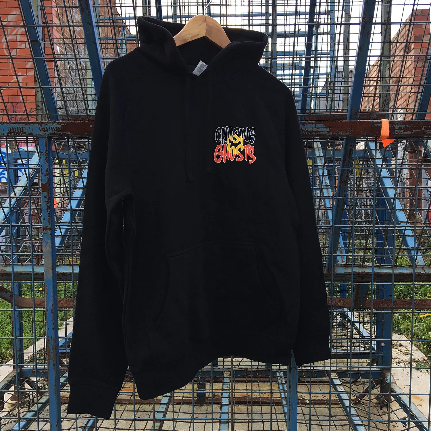 Colour Logo Hoodie (Black)