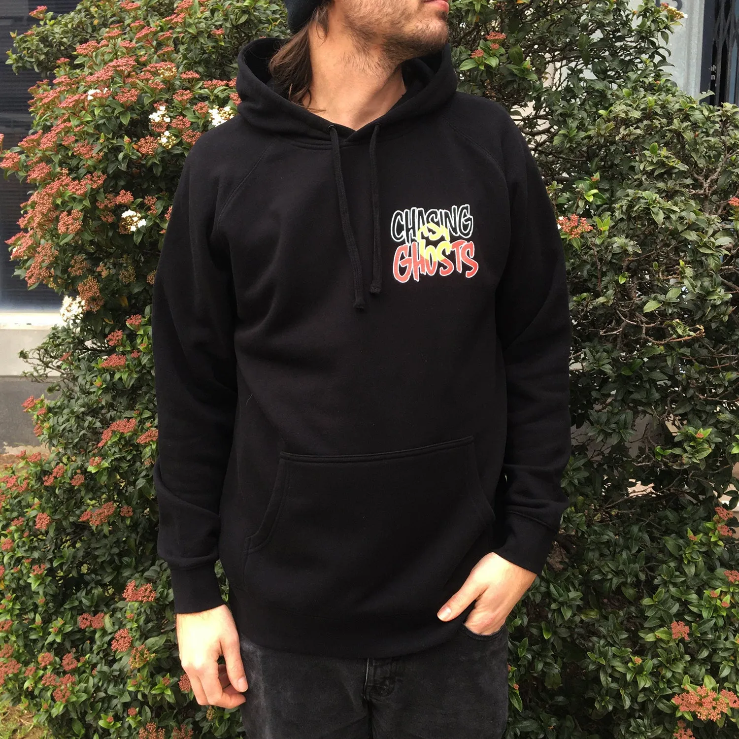 Colour Logo Hoodie (Black)