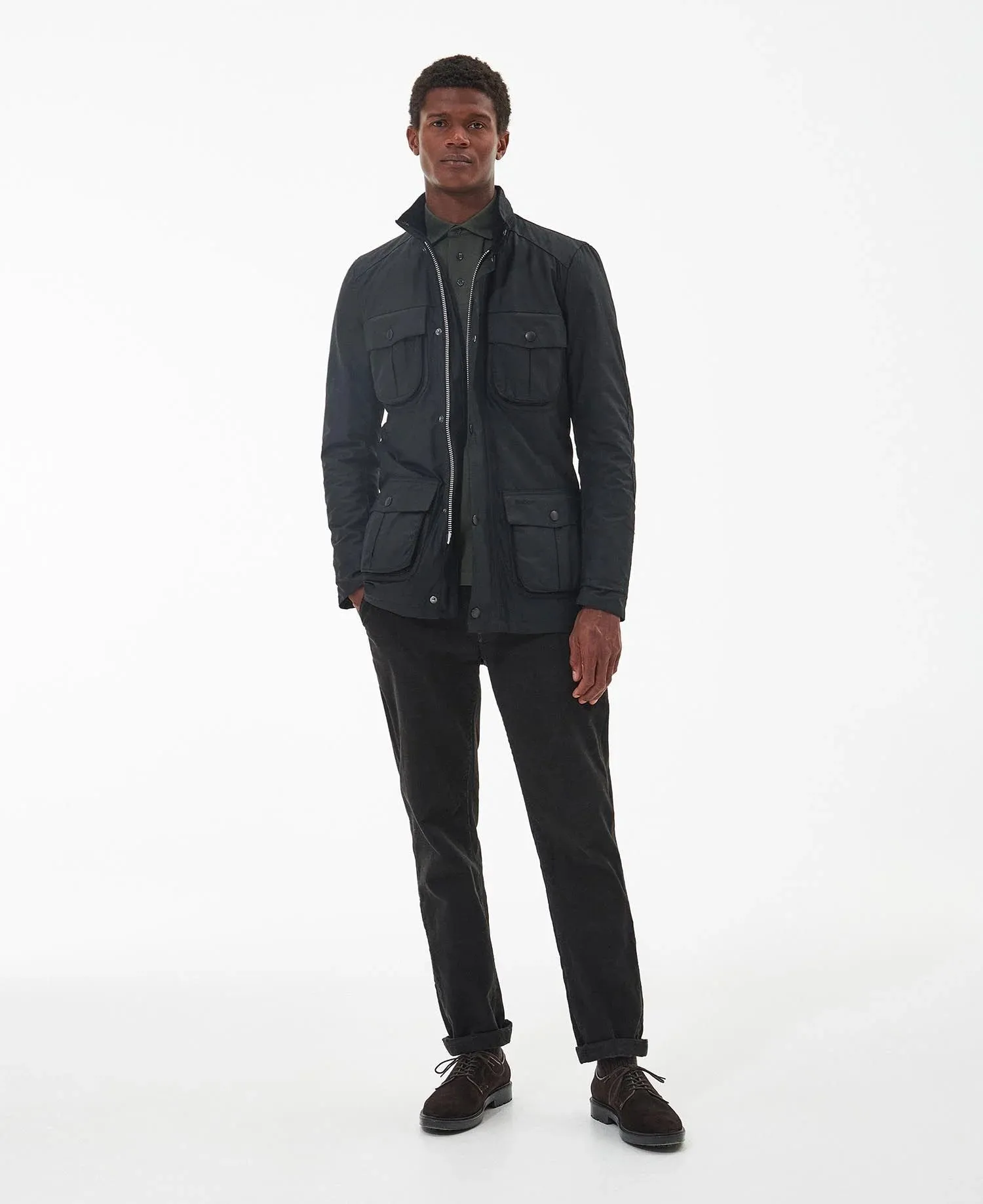 Corbridge Wax Jacket - Black