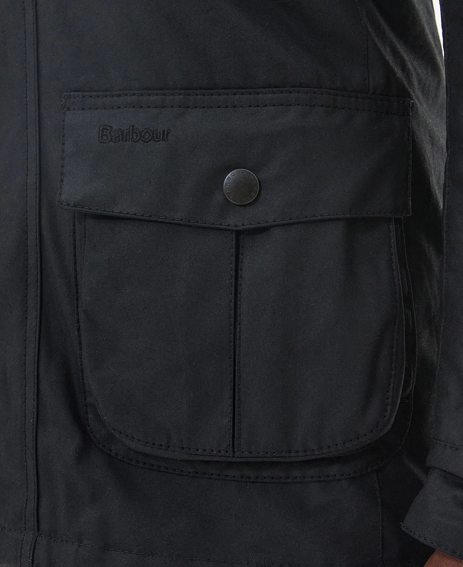 Corbridge Wax Jacket - Black