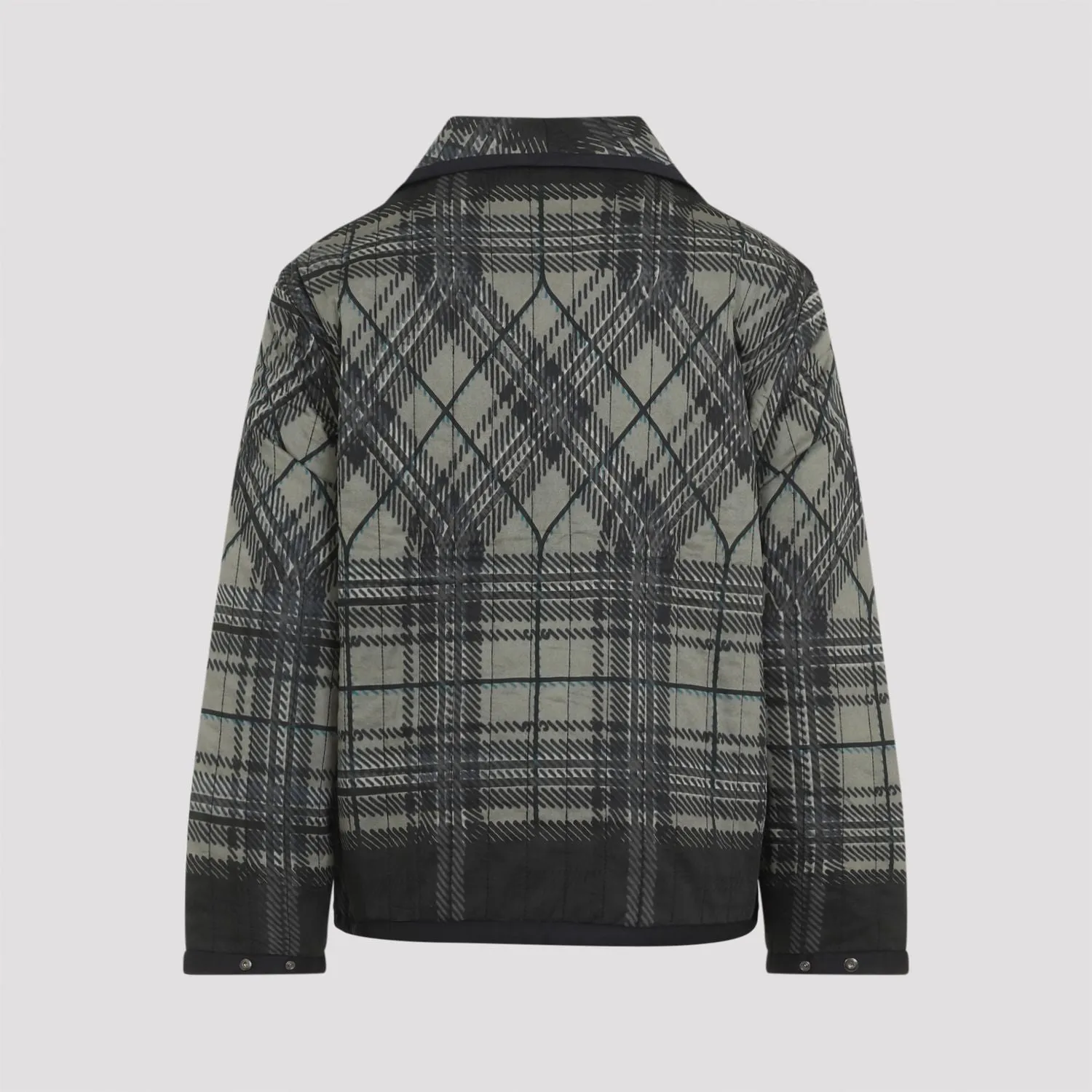 CRAIG GREEN Quilted Plaid Fade Jacket