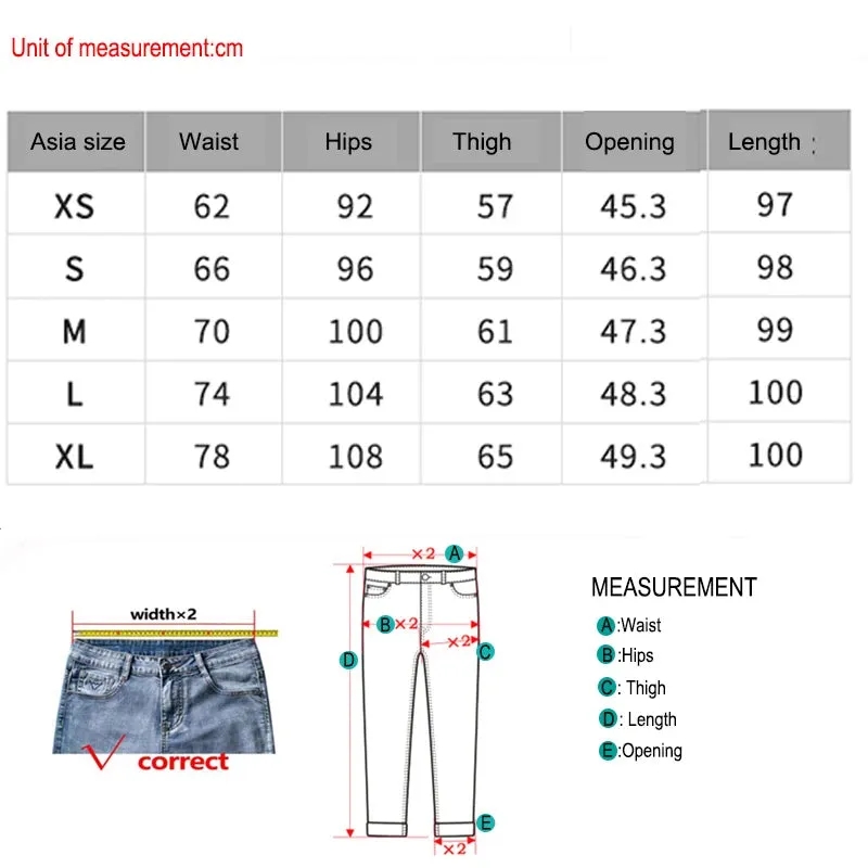 Denim Jeans Women Hole High Street Straight New Loose Wide leg Torn Hip Hop Ruined Fashion Pants