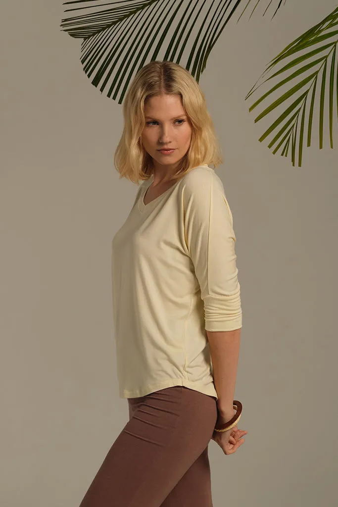 Dolman Sleeve Top - Vanilla