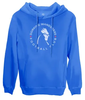 Dorking Wanderers FC Roundabout Fleece Pullover Hoodie - Royal