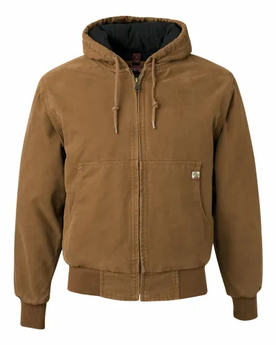 Dri Duck Hooded Boulder Cloth Jacket